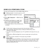 Preview for 37 page of Samsung YP-S3AB User Manual