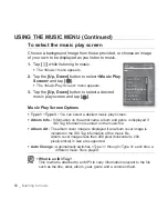 Preview for 52 page of Samsung YP-S3AB User Manual