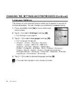 Preview for 28 page of Samsung YP-T10JARY User Manual