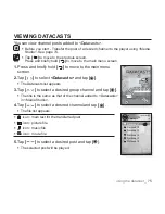 Preview for 75 page of Samsung YP-T10JARY User Manual