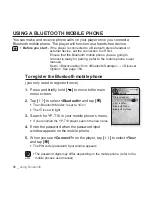 Preview for 92 page of Samsung YP-T10JARY User Manual