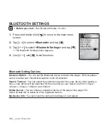 Preview for 104 page of Samsung YP-T10JARY User Manual