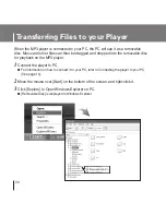 Preview for 20 page of Samsung YP-T55 User Manual