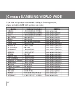 Preview for 64 page of Samsung YP-T55 User Manual