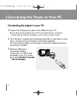 Preview for 14 page of Samsung YP-U1Z User Manual