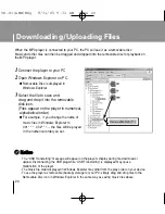 Preview for 20 page of Samsung YP-U1Z User Manual