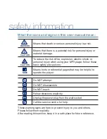 Preview for 3 page of Samsung YP-U5 User Manual