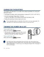 Preview for 16 page of Samsung YP-U5 User Manual