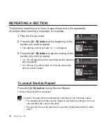 Preview for 38 page of Samsung YP-VP1 User Manual