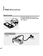 Preview for 16 page of Samsung YP-Z5F User Manual