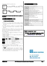 Preview for 4 page of Samwon ENG SU-105 Instruction Manual