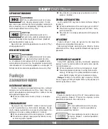 Preview for 14 page of Samy SDD 3200 User Manual