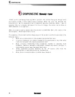 Preview for 30 page of Samyung SGN-500 User Manual