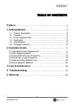 Preview for 4 page of San Jose Navigation SANAV BT-48 User Manual