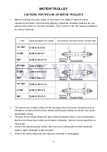 Preview for 11 page of SAN YUAN CS Maintenance And Operational Instructions