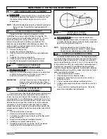 Preview for 19 page of Sanborn Mfg 200-2156 Operator'S Manual