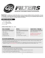 Preview for 2 page of S&B Filters 75-5089 Installation Instructions Manual