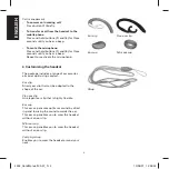 Preview for 4 page of Sandberg Bluetooth Chameleon HeadSet II Manual