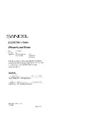 Sandel SN3308 Pilot'S Manual preview