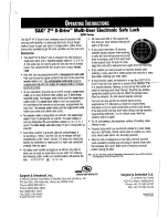 S&G Z03 D-Drive Operating Instructions Manual preview