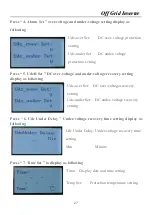 Preview for 27 page of Sandi Electric SDP-30KW User And Installation Manual