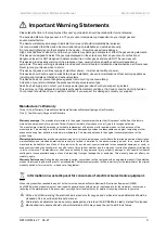 Preview for 3 page of S&S Northern MERLIN CO DETECTOR X Installation Operation & Maintenance