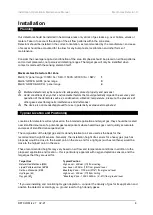 Preview for 4 page of S&S Northern MERLIN CO DETECTOR X Installation Operation & Maintenance