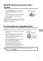 Preview for 27 page of Sandstrom SKBWHITEBT Instruction Manual