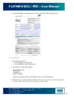 Preview for 32 page of S&T embedded FLATMAN ECO User Manual