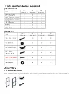 Preview for 3 page of Sandusky Lee WB362460 Manual