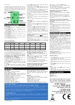 Preview for 2 page of Sangamo CHOICE RSTAT9 Quick Start Manual