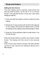 Preview for 17 page of Sangean RCR-9 User Manual