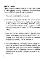 Preview for 21 page of Sangean RCR-9 User Manual