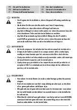 Preview for 5 page of Saniflo GL6/ECLIPSE Assembly Instructions Manual