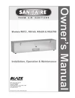 Sanitaire RS140 Owner'S Manual preview