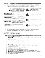 Preview for 3 page of Sanitaire RSCS280 Owner'S Manual