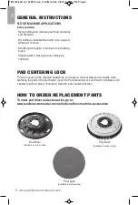 Preview for 6 page of Sanitaire SC6010 User Manual