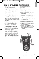 Preview for 7 page of Sanitaire SC6010 User Manual