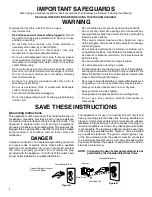 Preview for 2 page of Sanitaire SC6080 Series Owner'S Manual