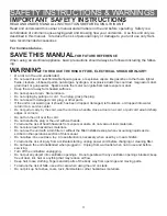 Preview for 3 page of Sanitaire SC6095A Owner'S Manual