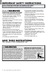 Preview for 2 page of Sanitaire ULTIMATE 6060 Series User Manual