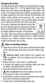 Preview for 5 page of Sanitas SFT 08 User Manual