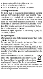 Preview for 6 page of Sanitas SFT 08 User Manual