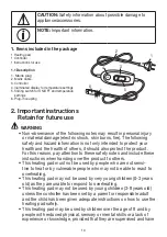 Preview for 10 page of Sanitas SHK 30 Instructions For Use Manual