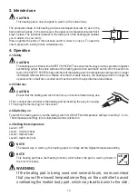 Preview for 12 page of Sanitas SHK 30 Instructions For Use Manual