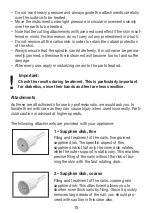 Preview for 15 page of Sanitas SMA 36 Instructions For Use Manual