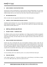 Preview for 6 page of Sanotechnik SanoSpa SPA08 Instructions For Using Manual