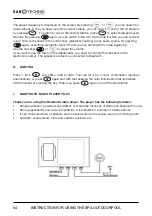 Preview for 54 page of Sanotechnik SanoSpa SPA08 Instructions For Using Manual