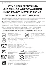 Preview for 2 page of sanowell ComfortTherm Series Operation Manual