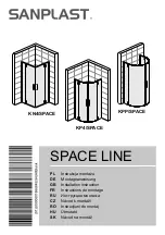 SANPLAST SPACE LINE KN4/SPACE Installation Instruction preview